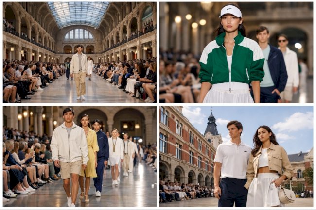 Lacoste İlkbahar/Yaz 2026 Koleksiyonu Paris’te Zamansız Şıklığı Yeniden Yazdı: Lycée Carnot’ta Moda, Spor ve Mirasın Buluşması